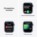 Часы Apple Watch Series 7 41mm Aluminum Case with Sport Band MKN63 фото 7
